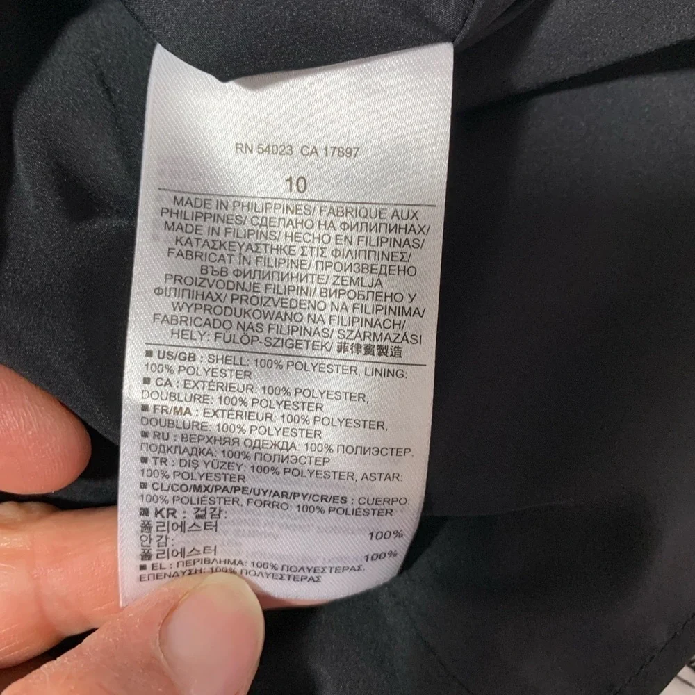 ll bean Womens Activewear Leggings size XXS gray Black
